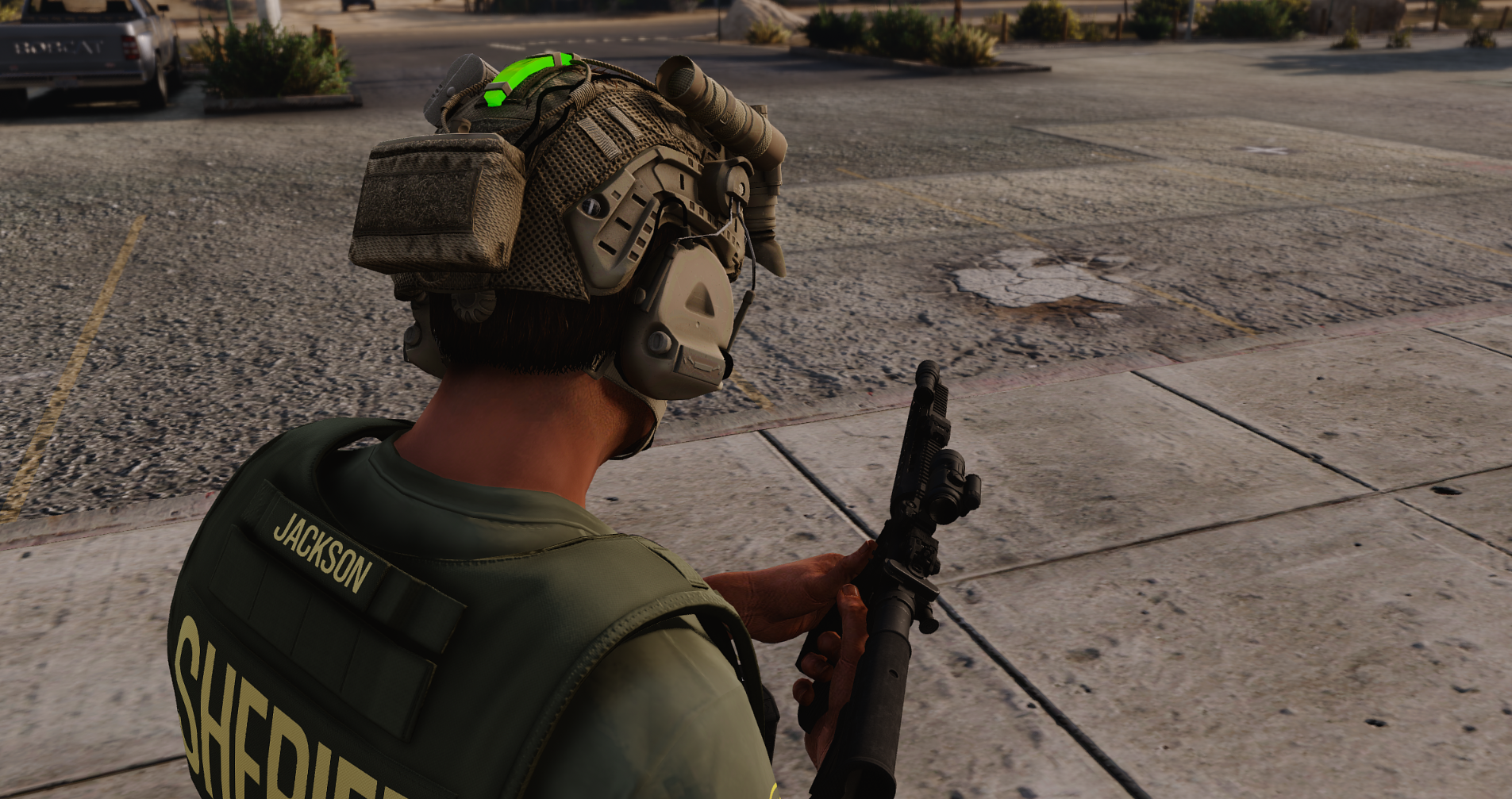 Tactical Helmet (Male Only)(FiveM & SP)
