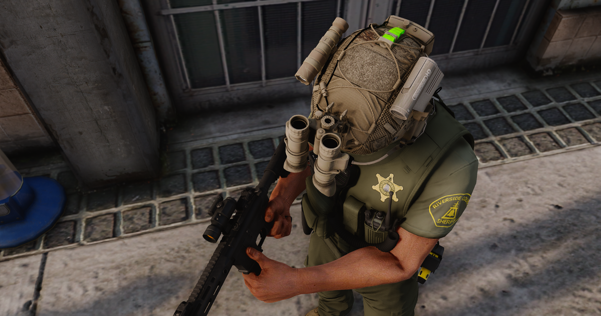 Tactical Helmet (Male Only)(FiveM & SP)