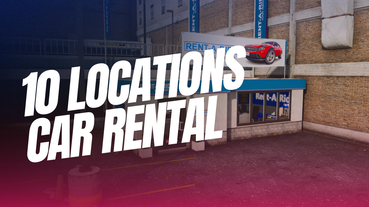 10 Locations Car Rental - MLO