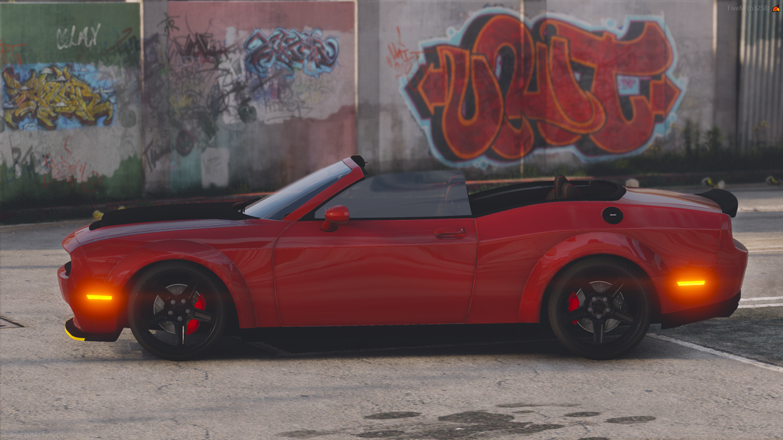 2020 Generic Convertible Muscle Car