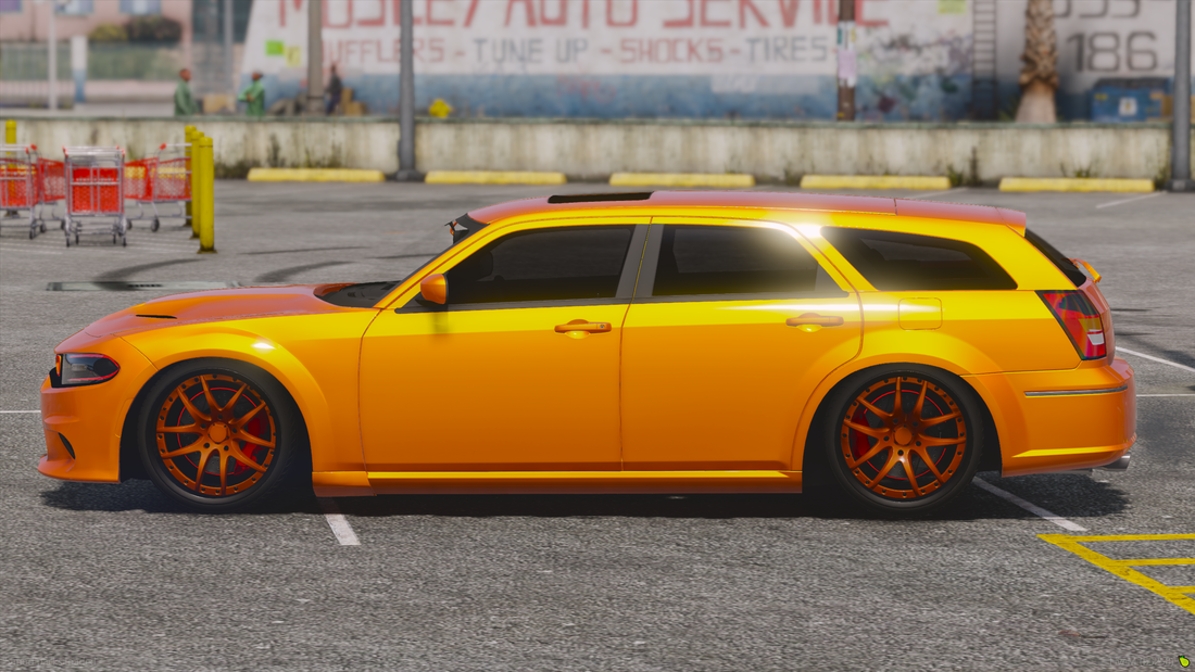 2018 Generic Muscle Car merged with another muscle car