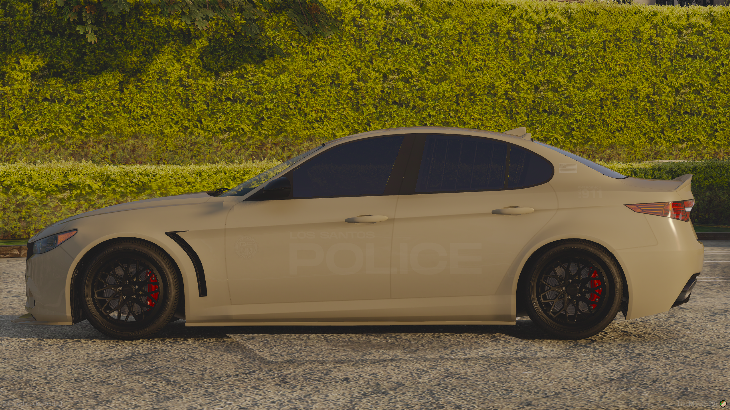 Unmarked/Slicktop Police Komoda