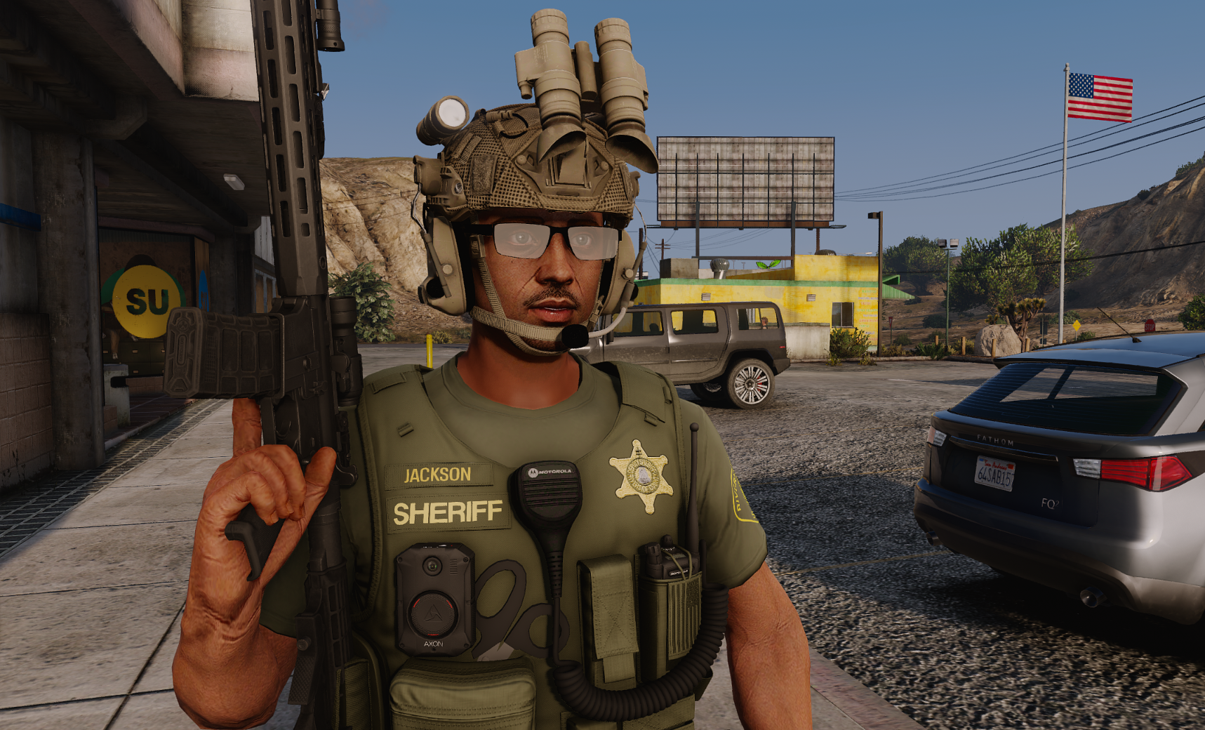 Tactical Helmet (Male Only)(FiveM & SP)