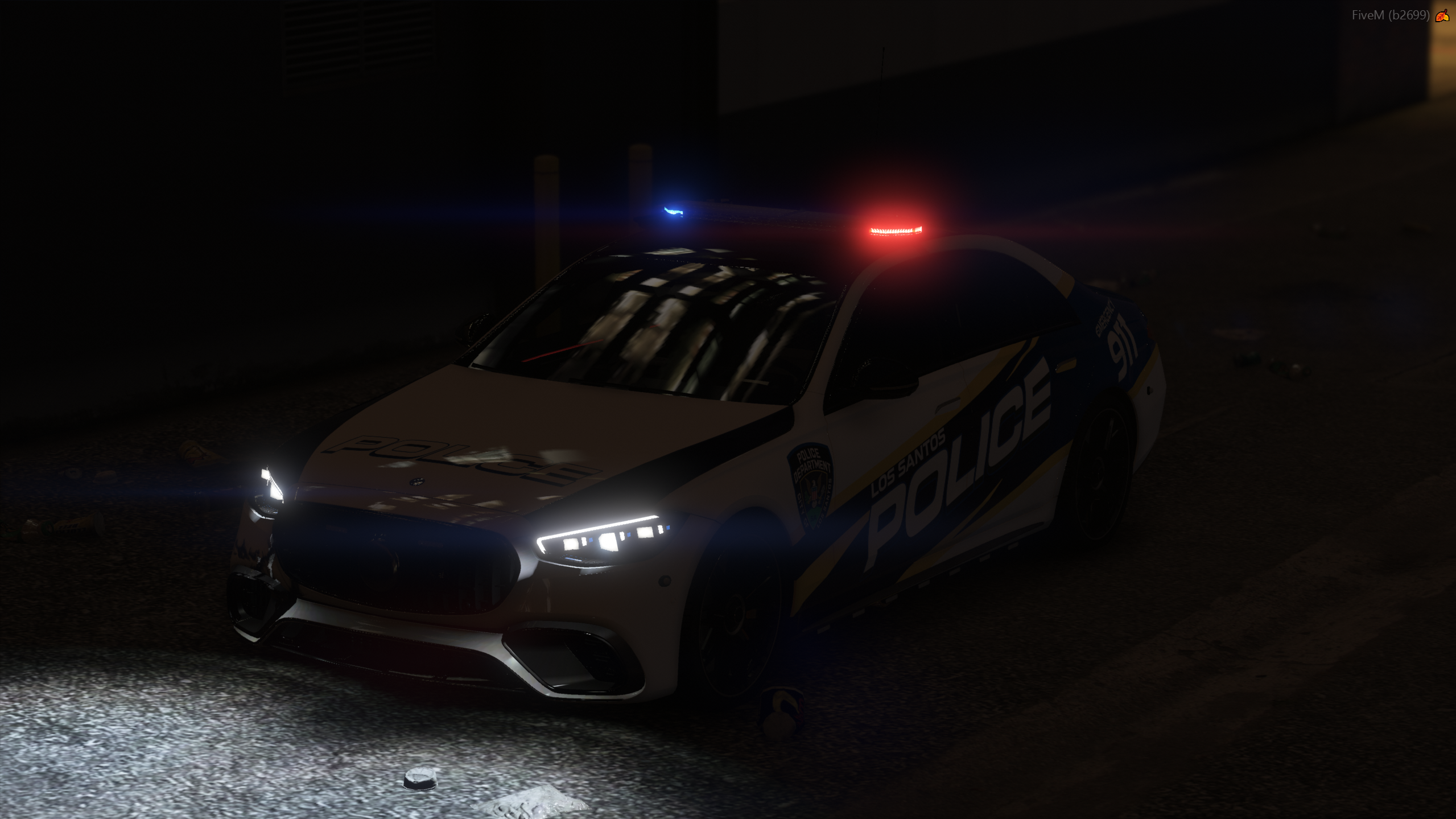 2023 Generic Police Sedan Sports Car