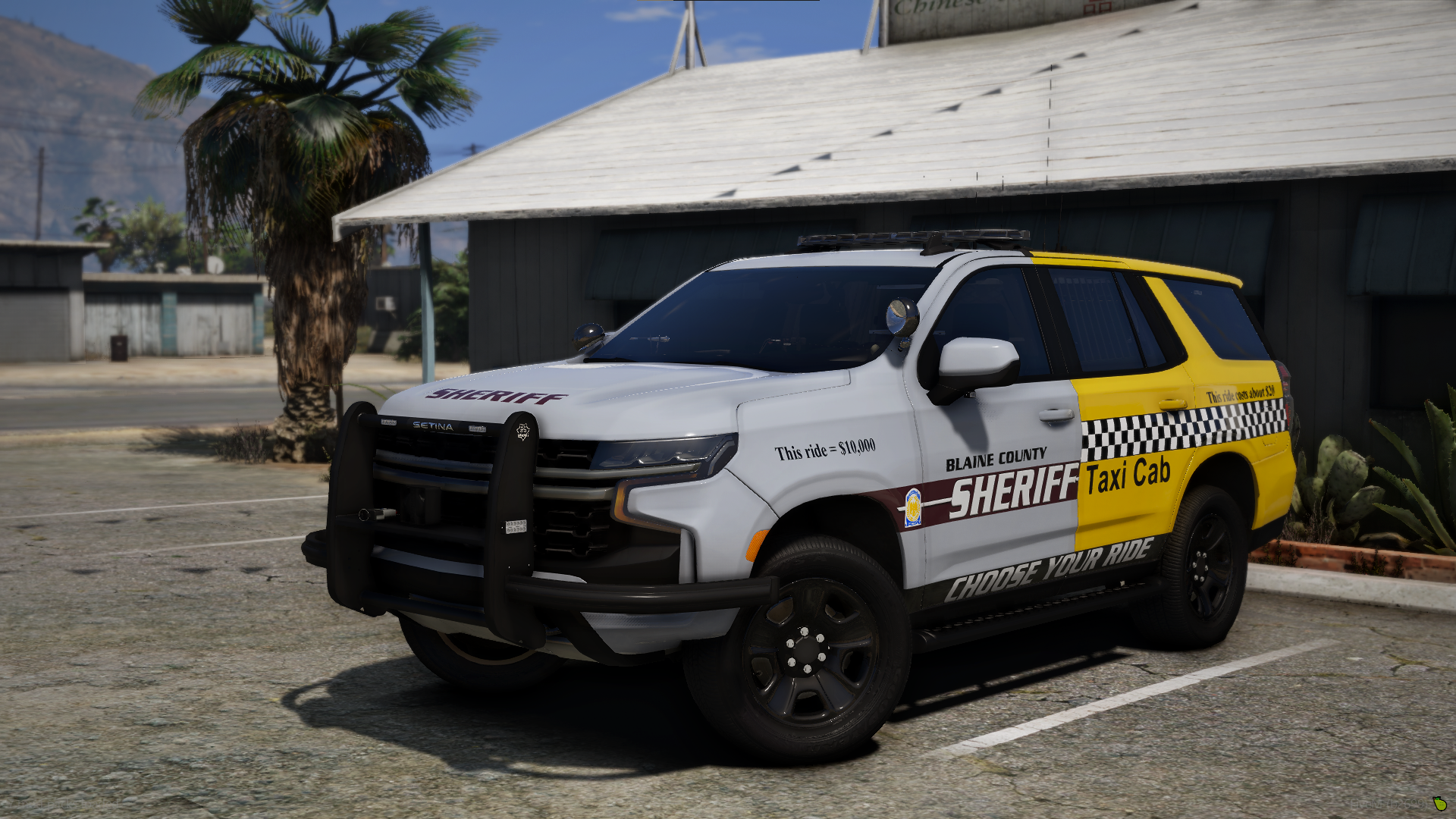 Sheriff Taxi Livery Pack