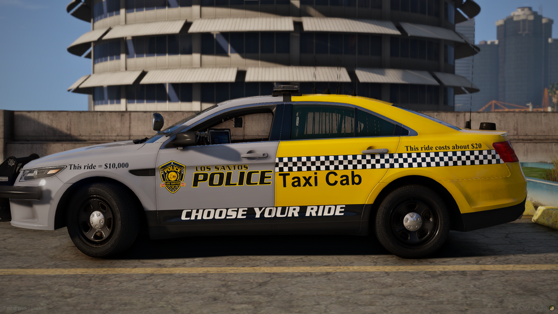 LSPD Taxi Livery Pack
