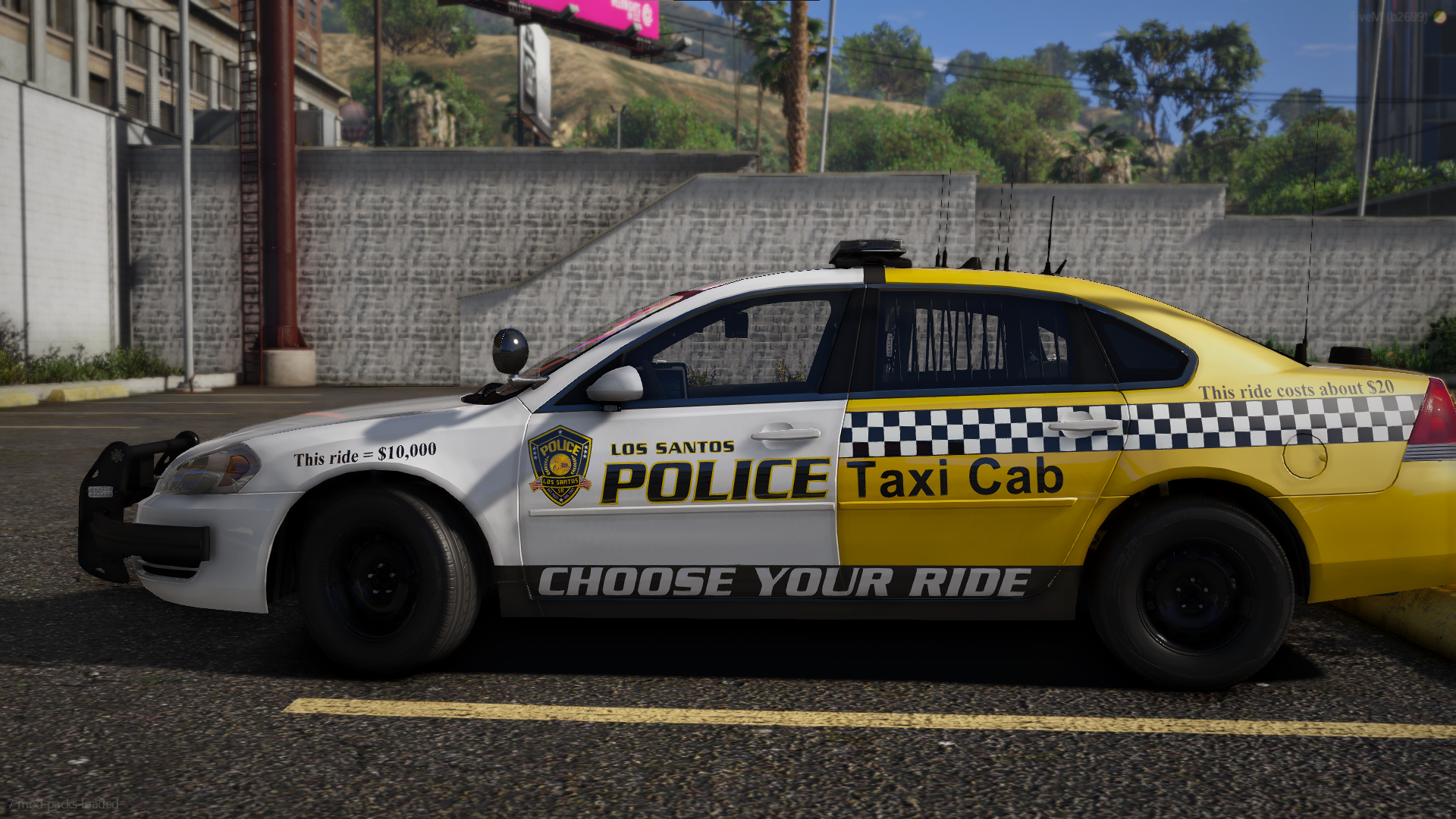 LSPD Taxi Livery Pack