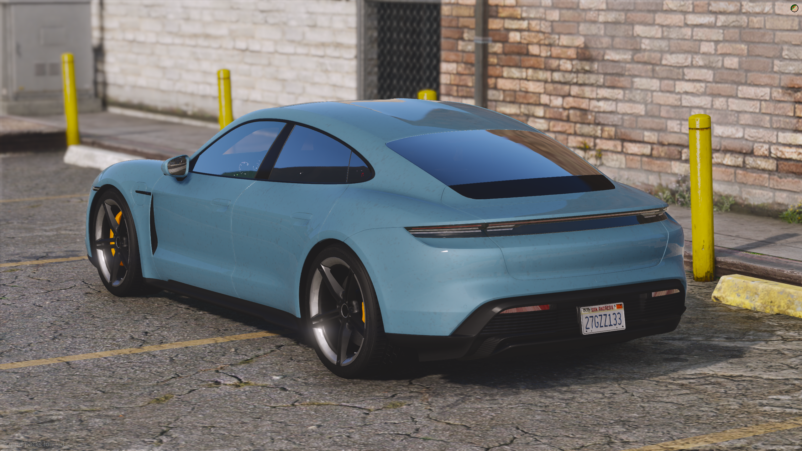 2021 Generic electric sports car