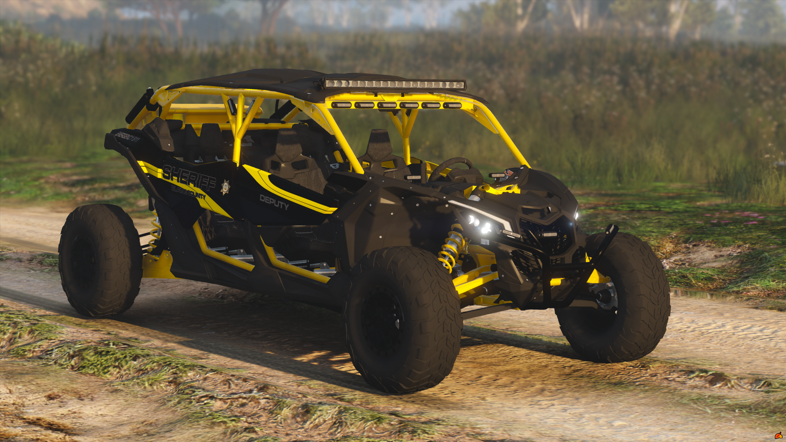 Generic Police 4 Seater UTV