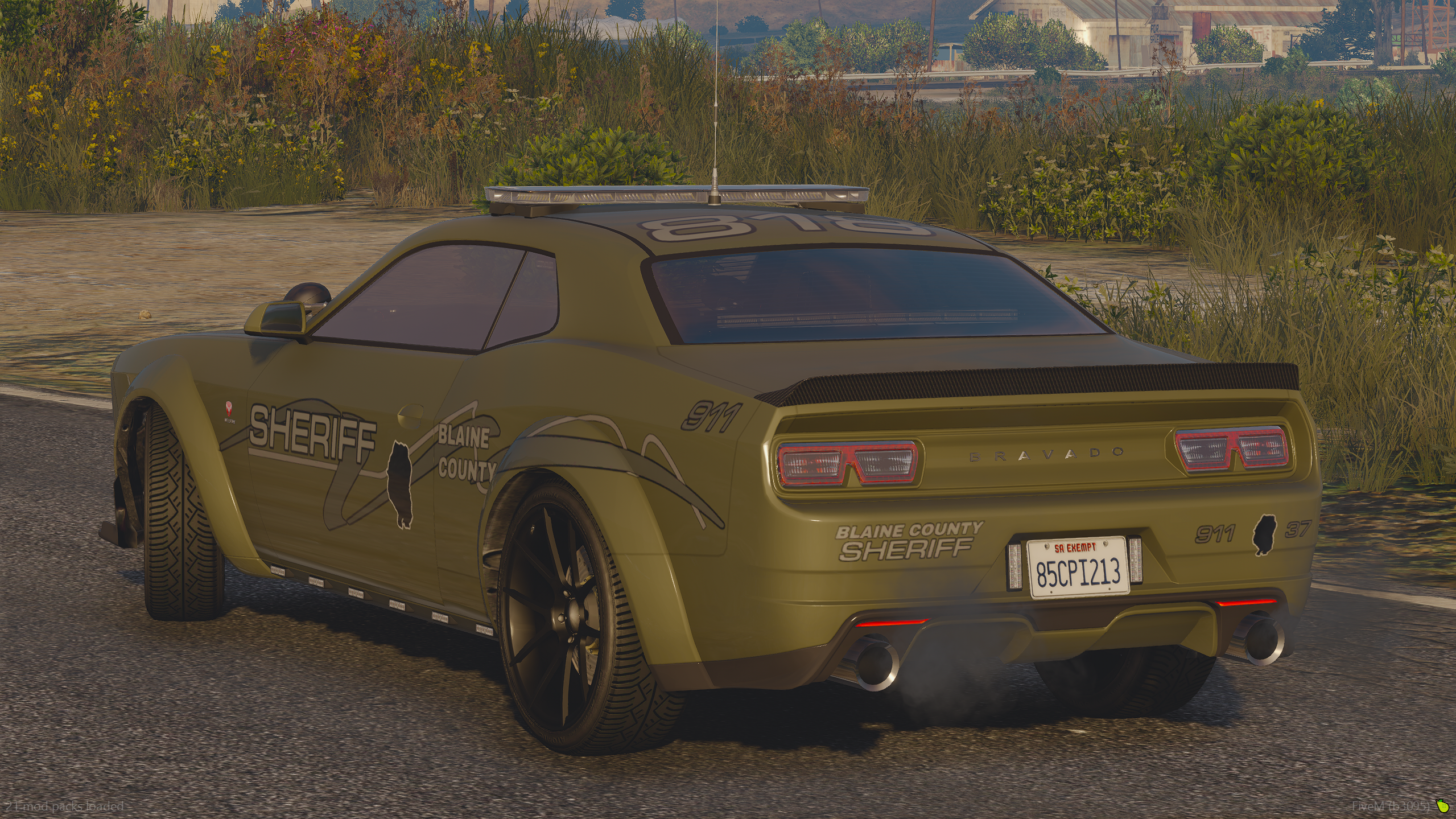 Marked/Patrol Police Gauntlet