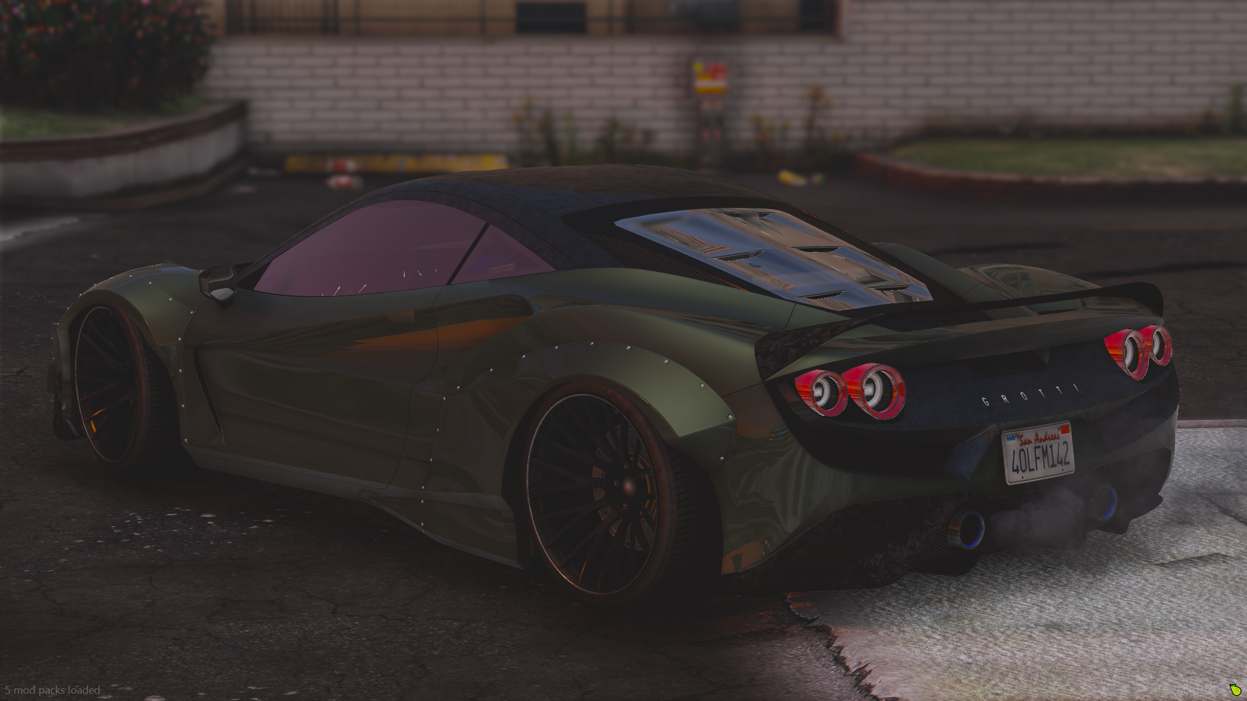 Unmarked/Slicktop Police Turismo Omaggio
