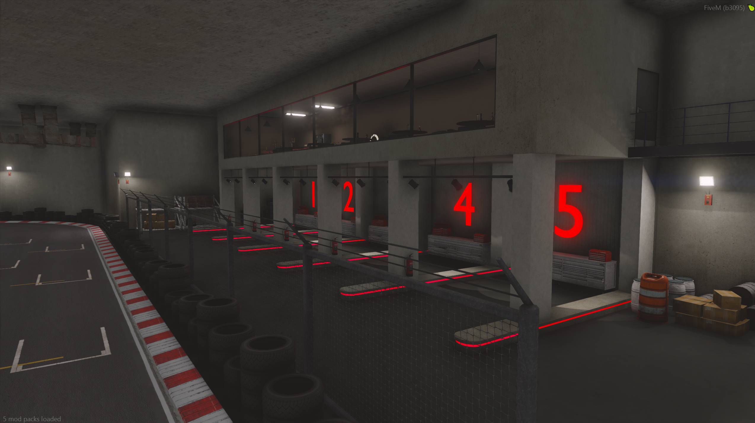 Los Santos Customs + Interior Go Kart Track