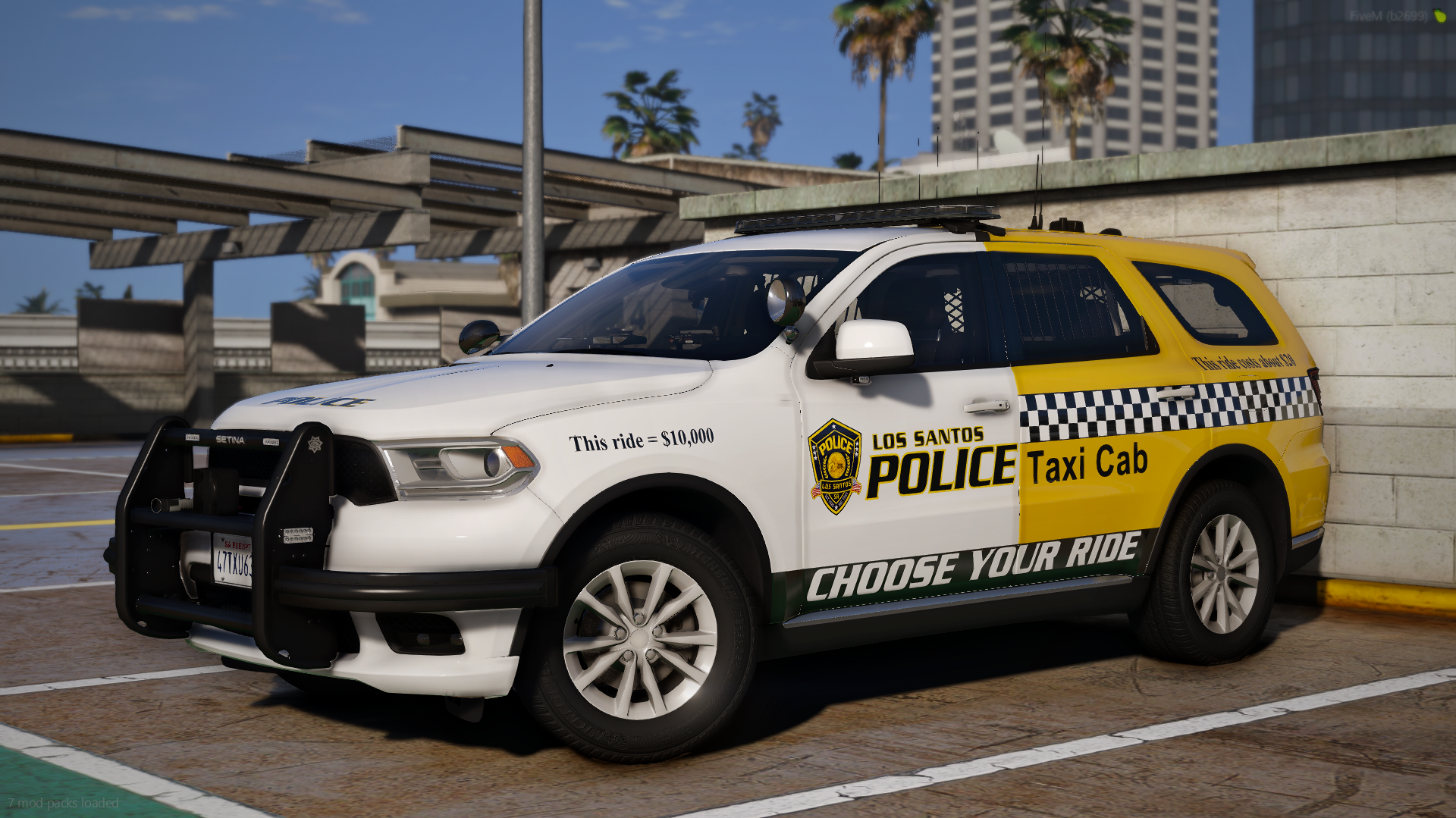 LSPD Taxi Livery Pack