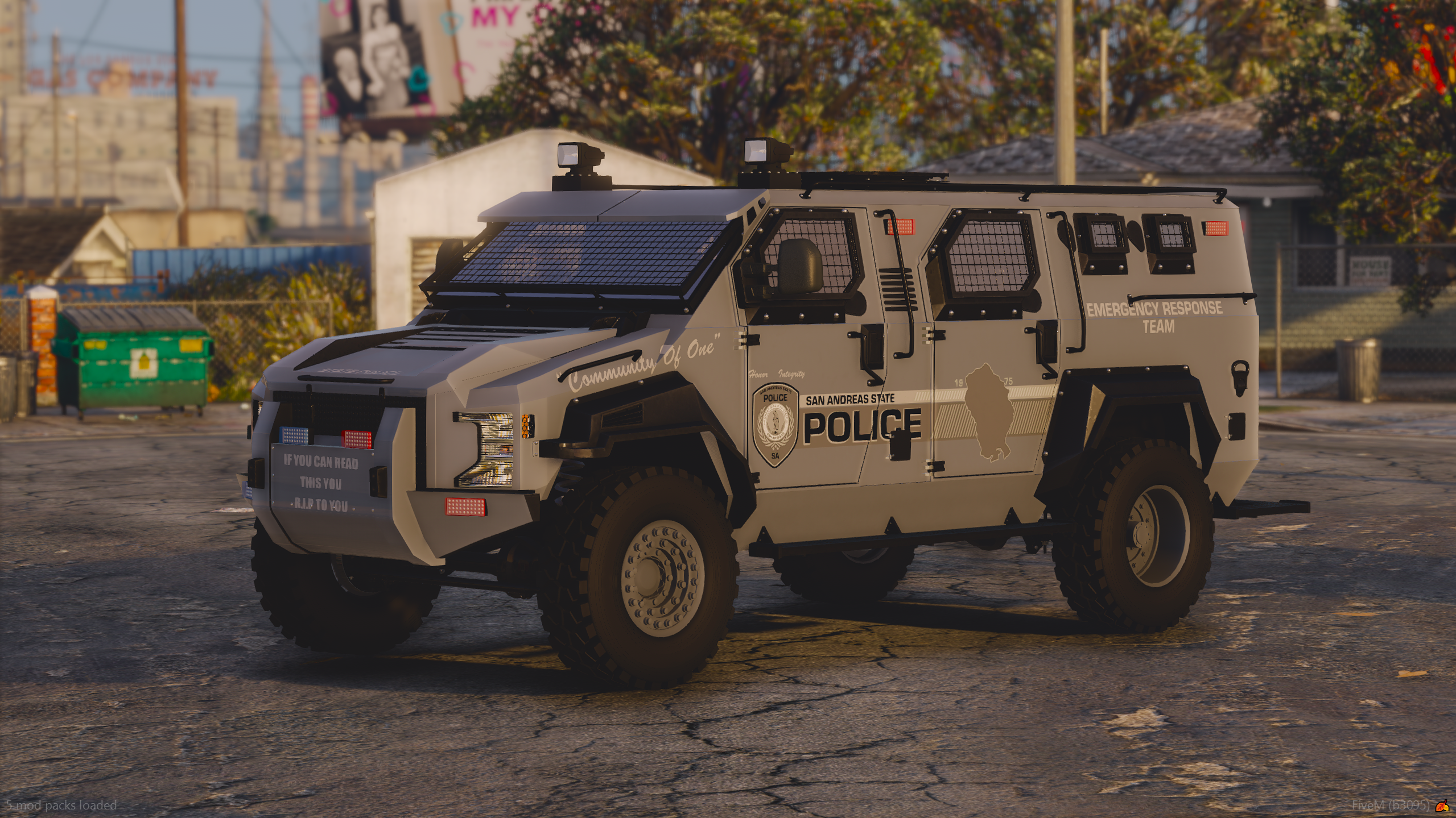 2023 Armored S.W.A.T Pitbull