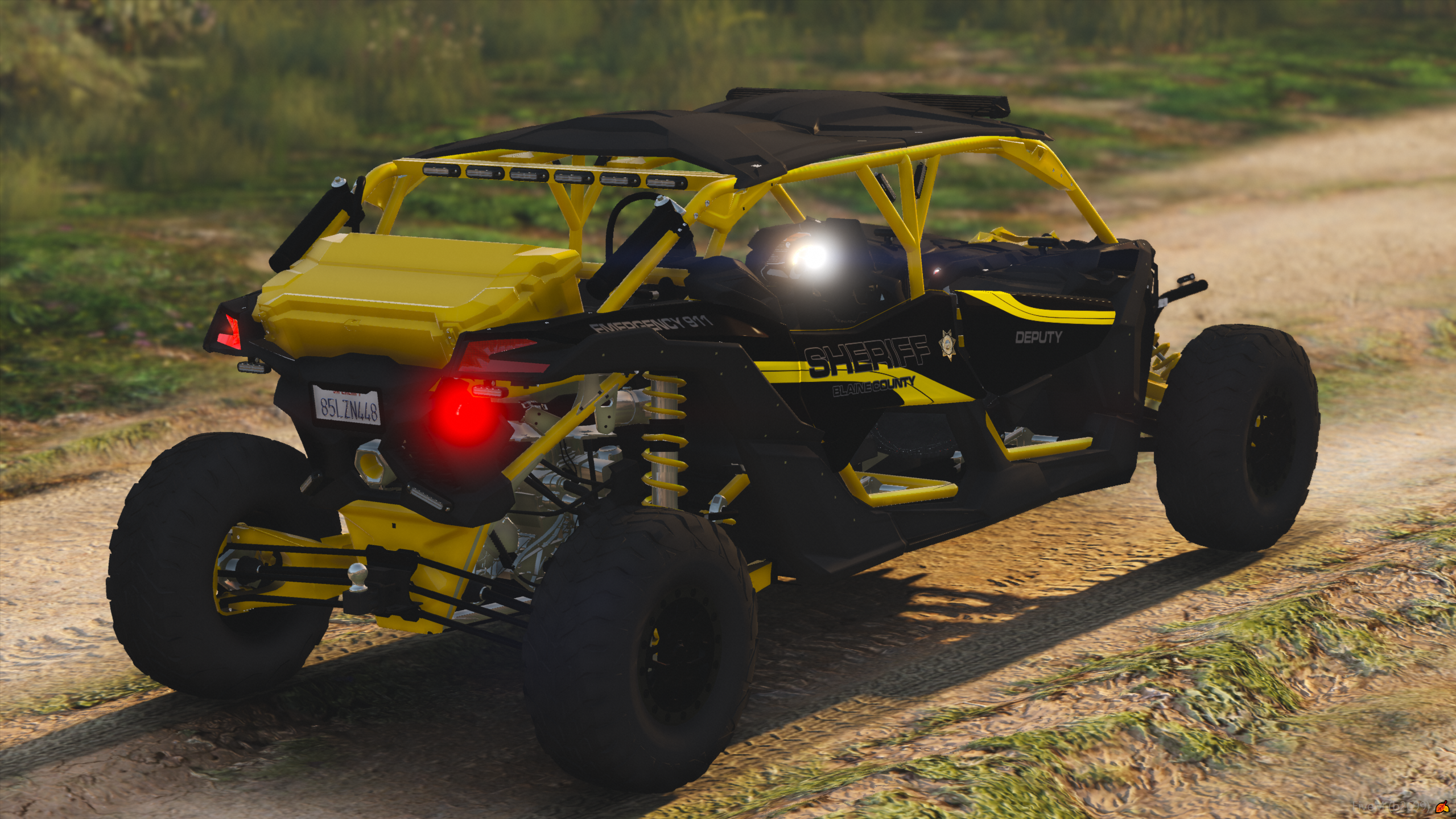 Generic Police 4 Seater UTV