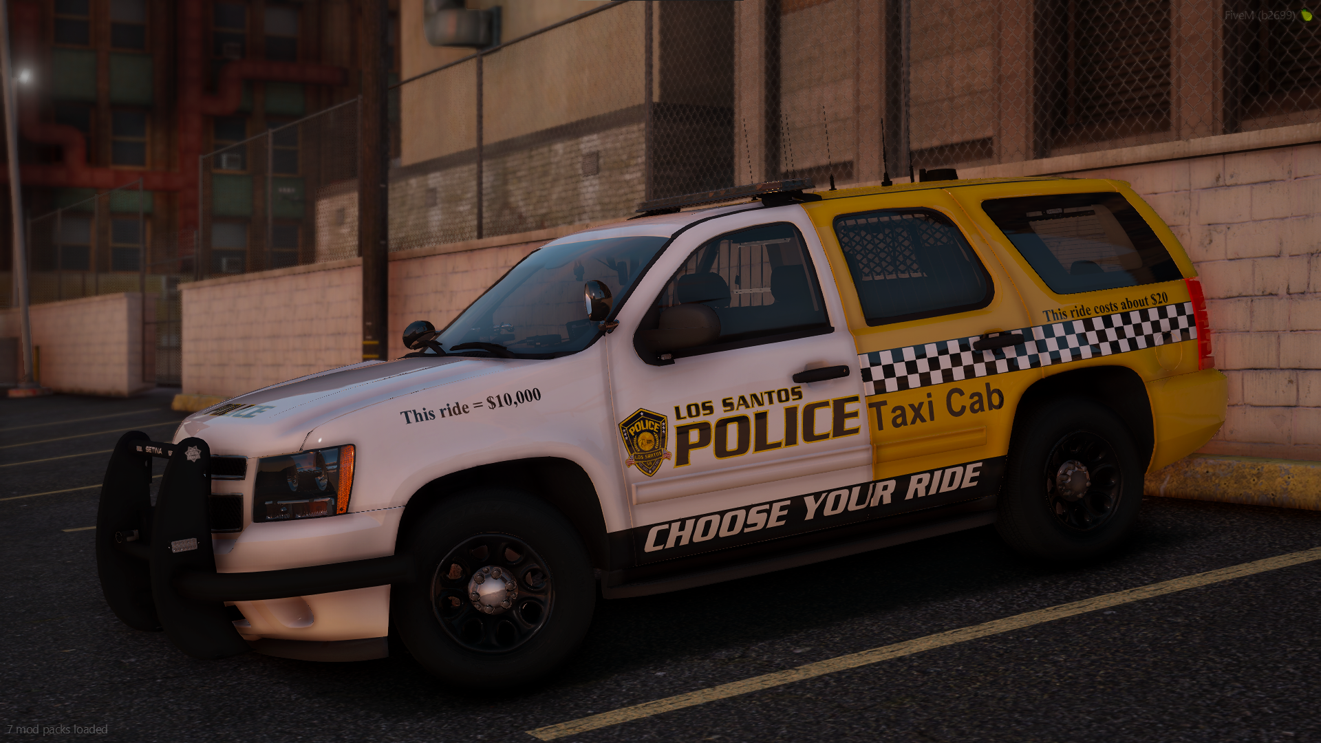 LSPD Taxi Livery Pack