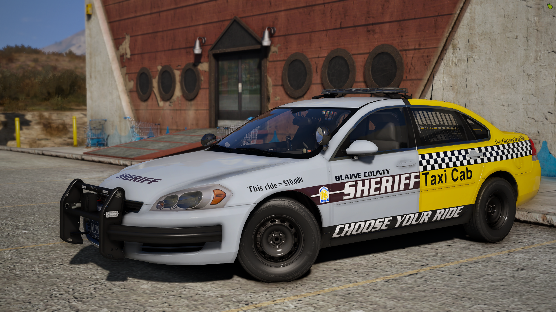 Sheriff Taxi Livery Pack