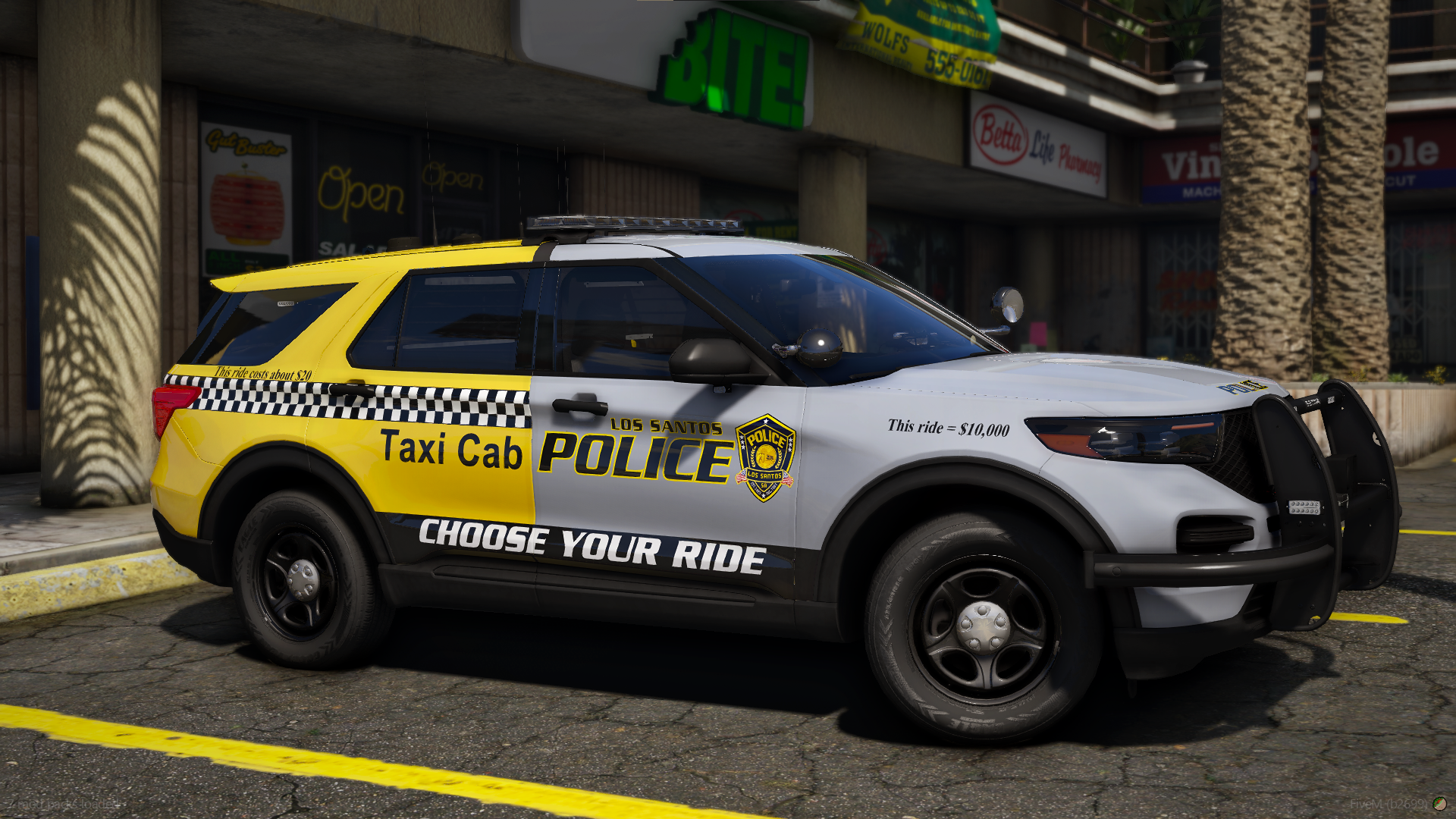 LSPD Taxi Livery Pack