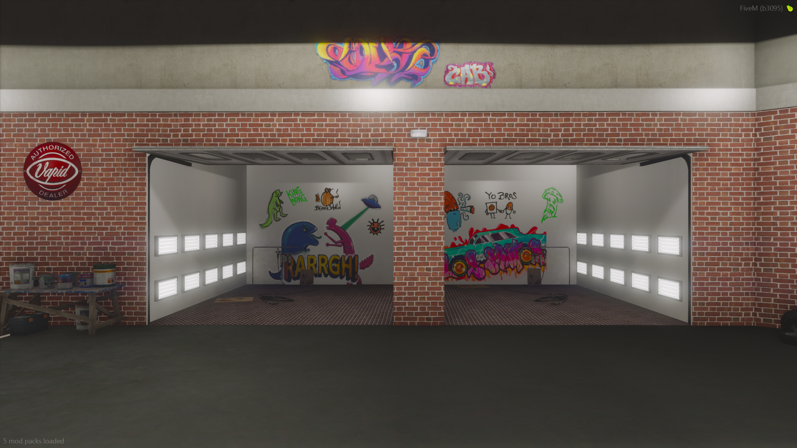 Los Santos Customs + Interior Go Kart Track