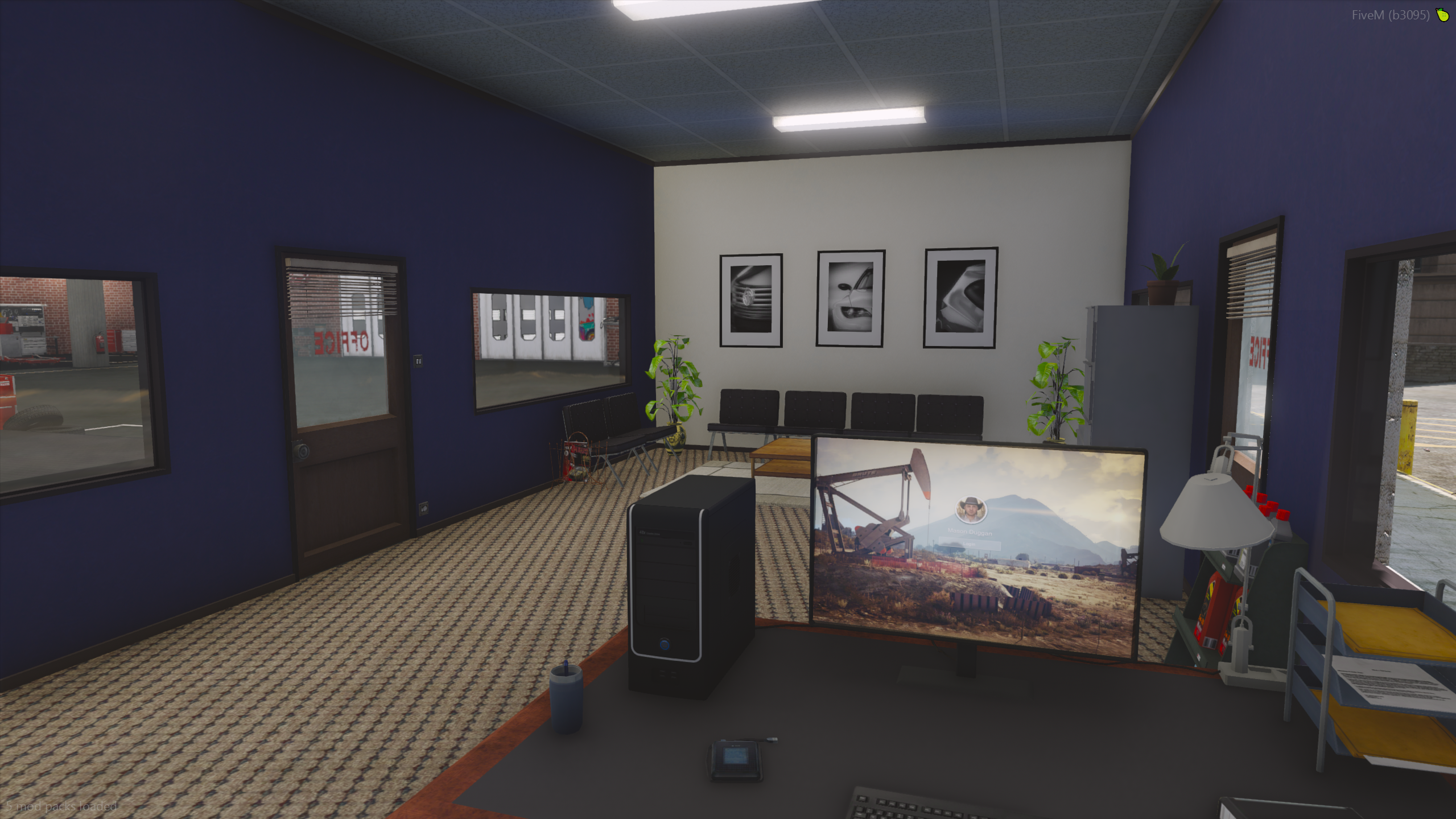 Los Santos Customs + Interior Go Kart Track