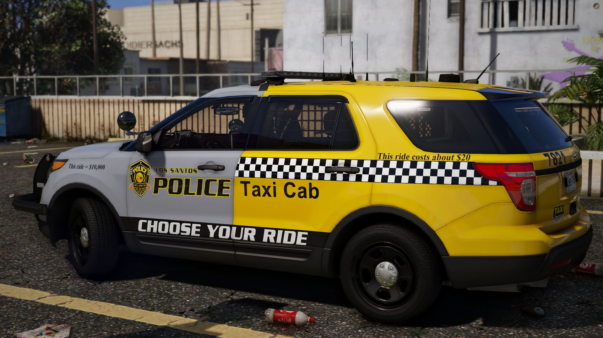 LSPD Taxi Livery Pack
