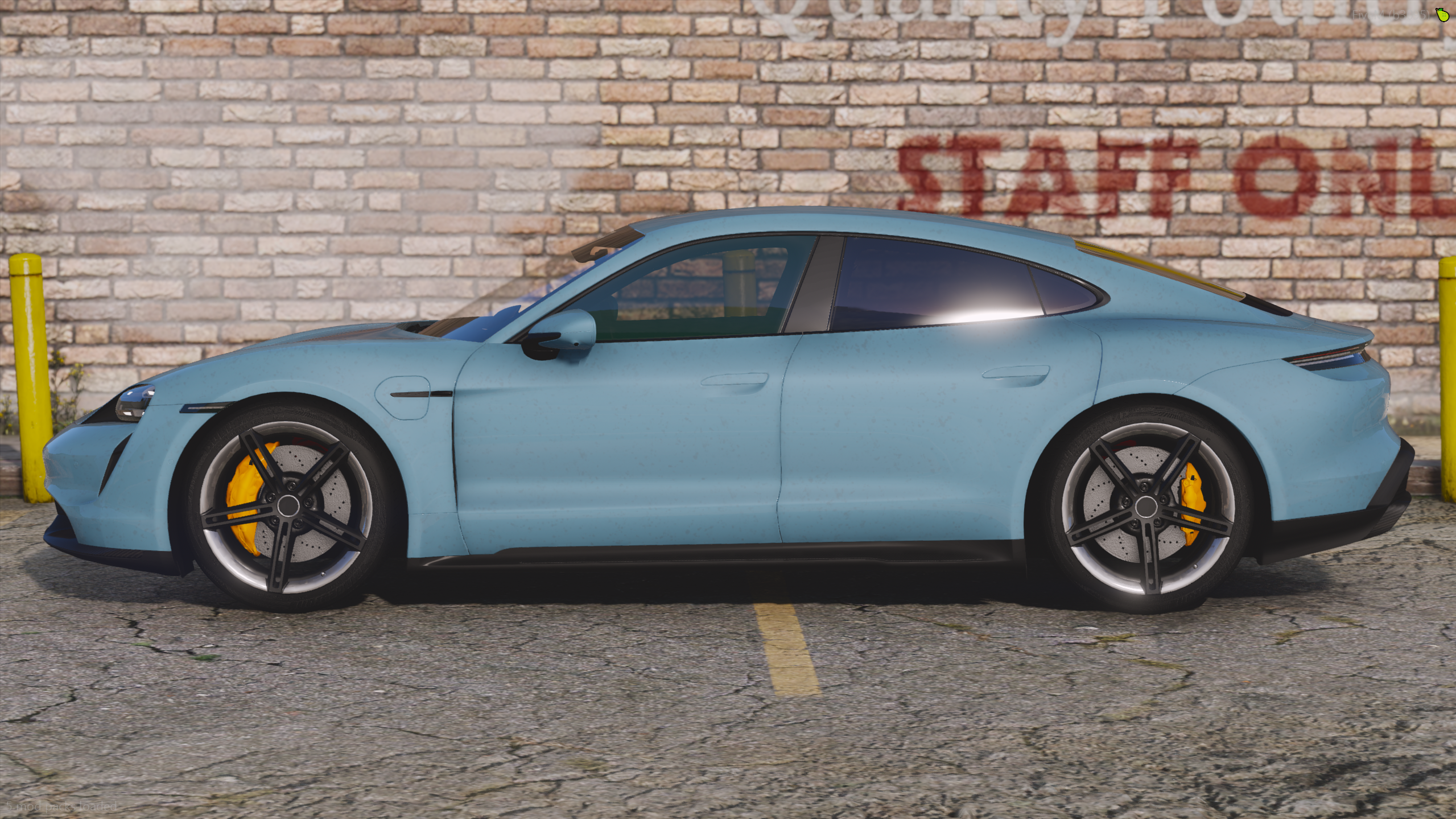 2021 Generic electric sports car