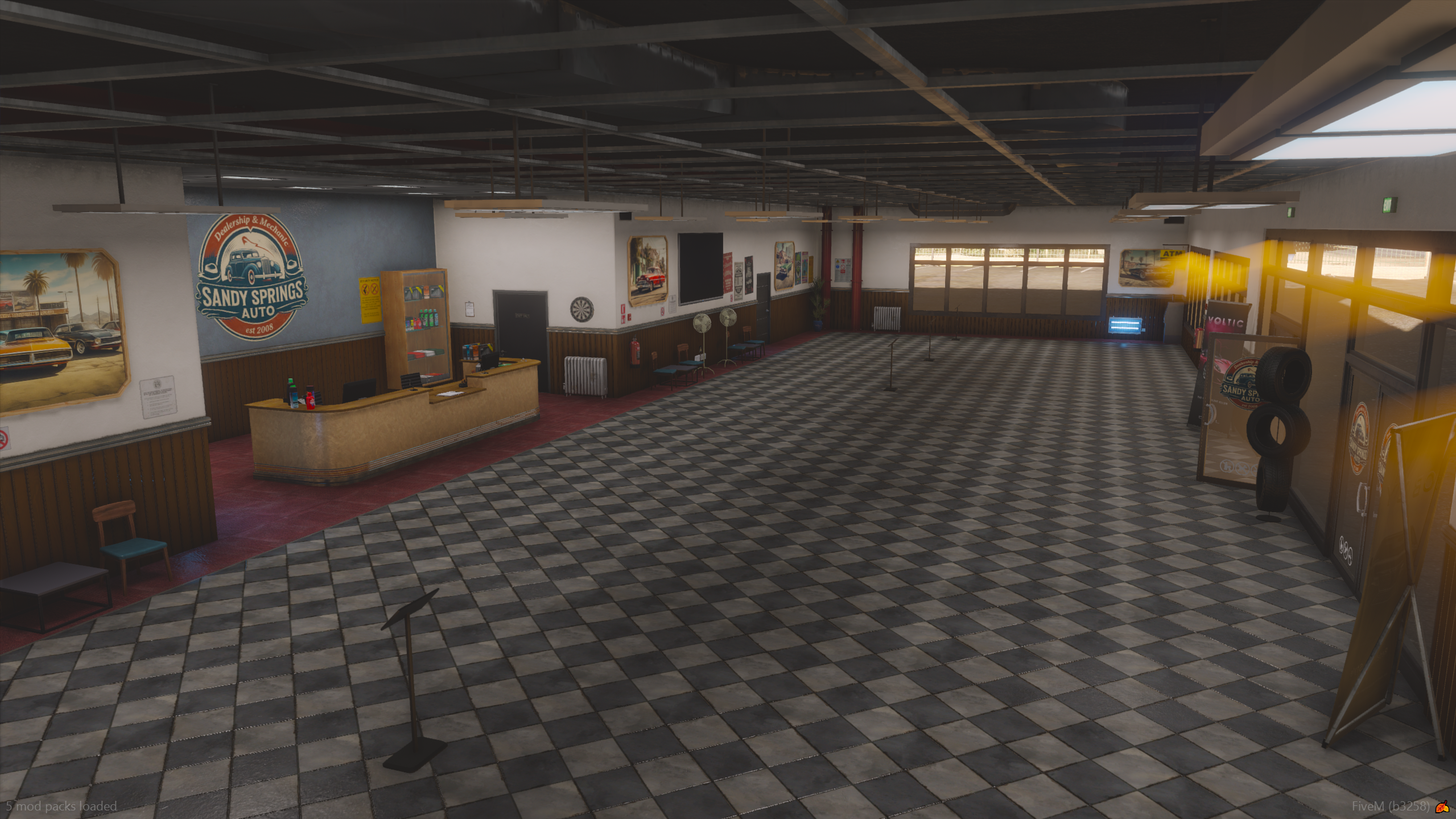 Sandy Shores Dealership Springs Auto + Hidden casino - MLO