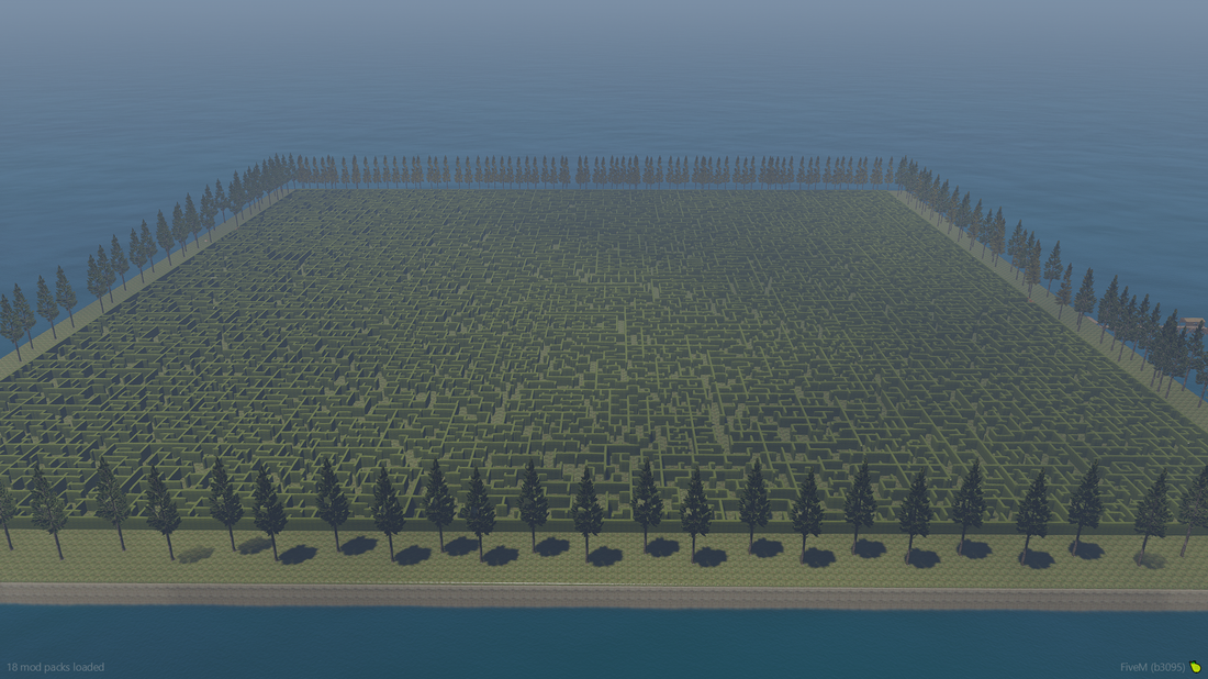 The bigest GTA5 MAZE - MLO/MAP