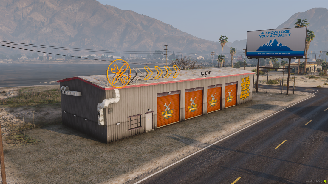 Sandy Shores Fast Tune Mechanic Garage - MLO