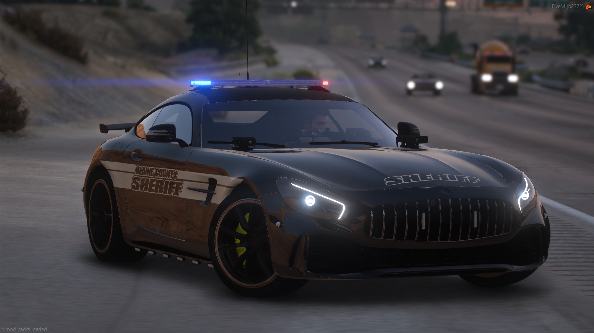 2017 Police Generic Sports Car
