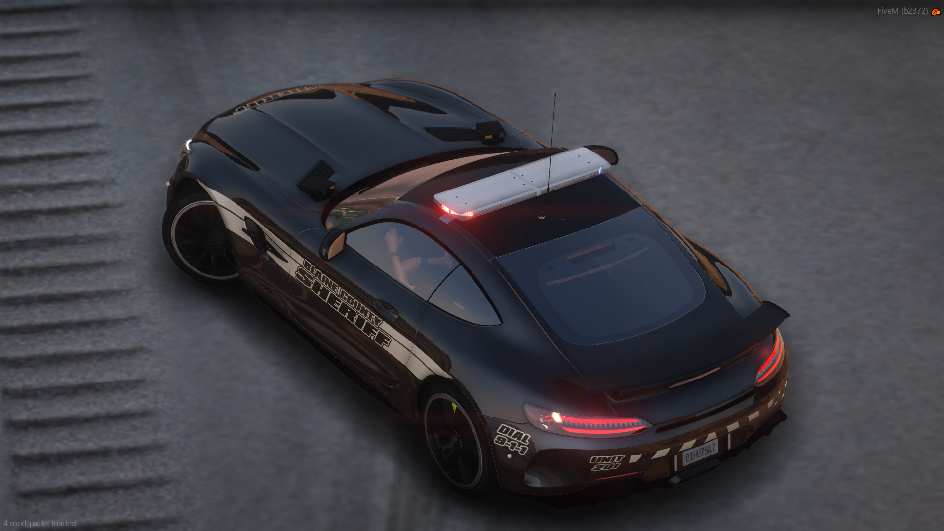 2017 Police Generic Sports Car