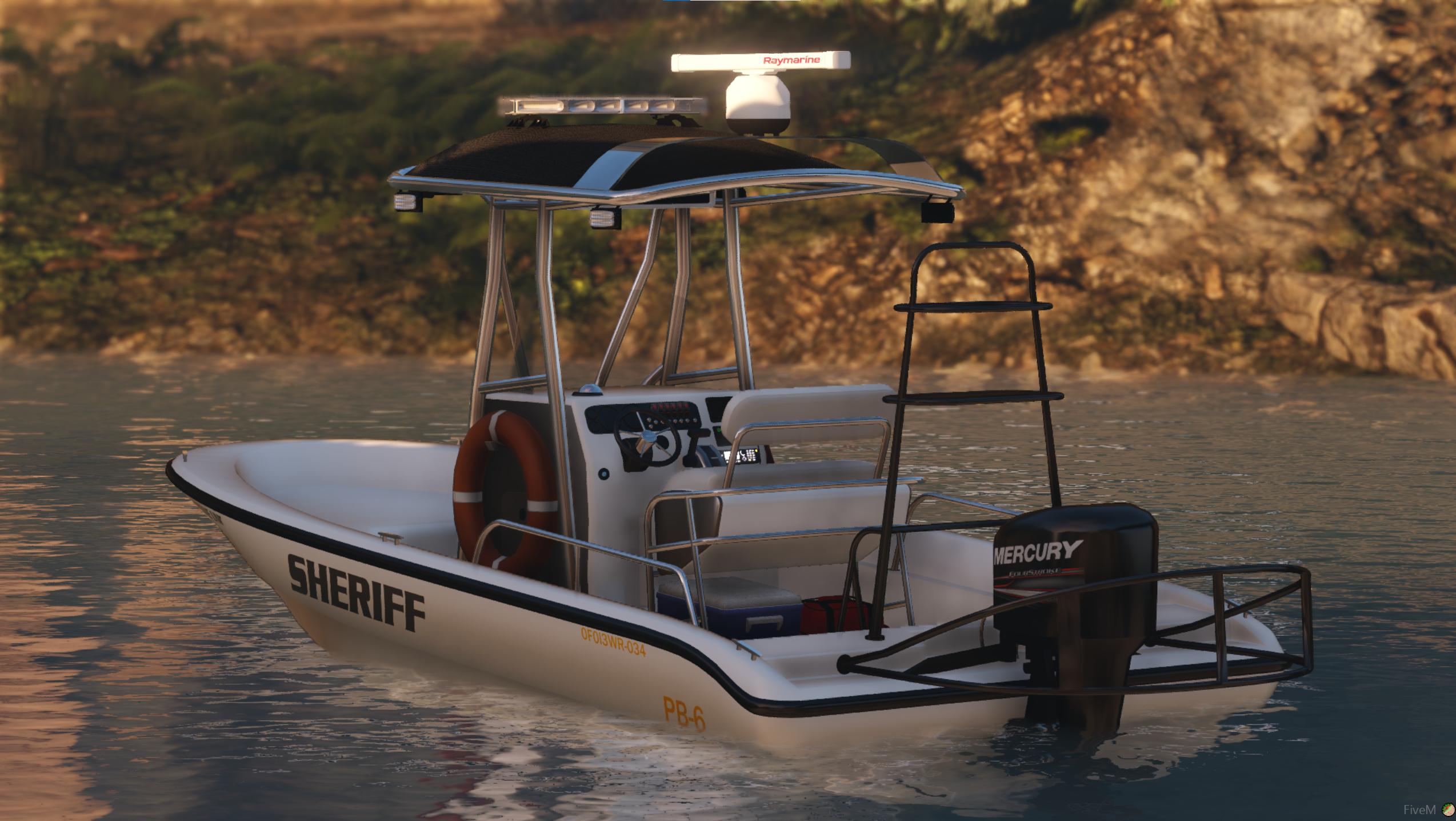 Generic Police Boat