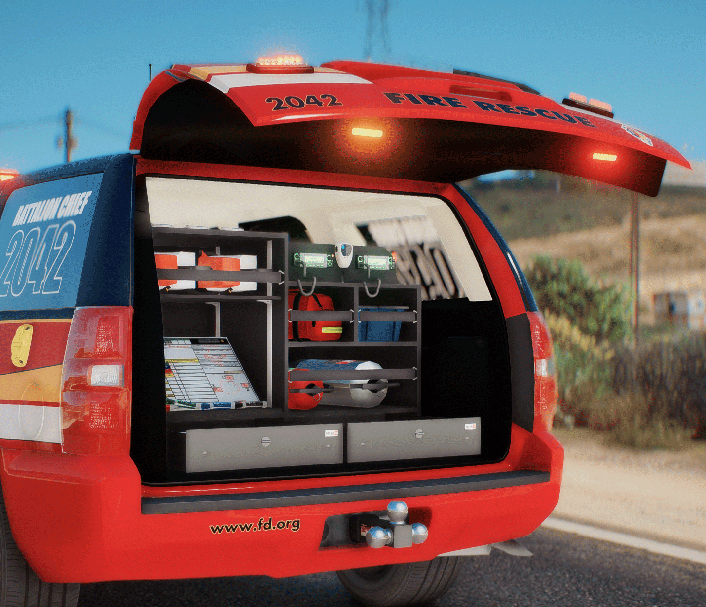 2014 Generic Fire SUV