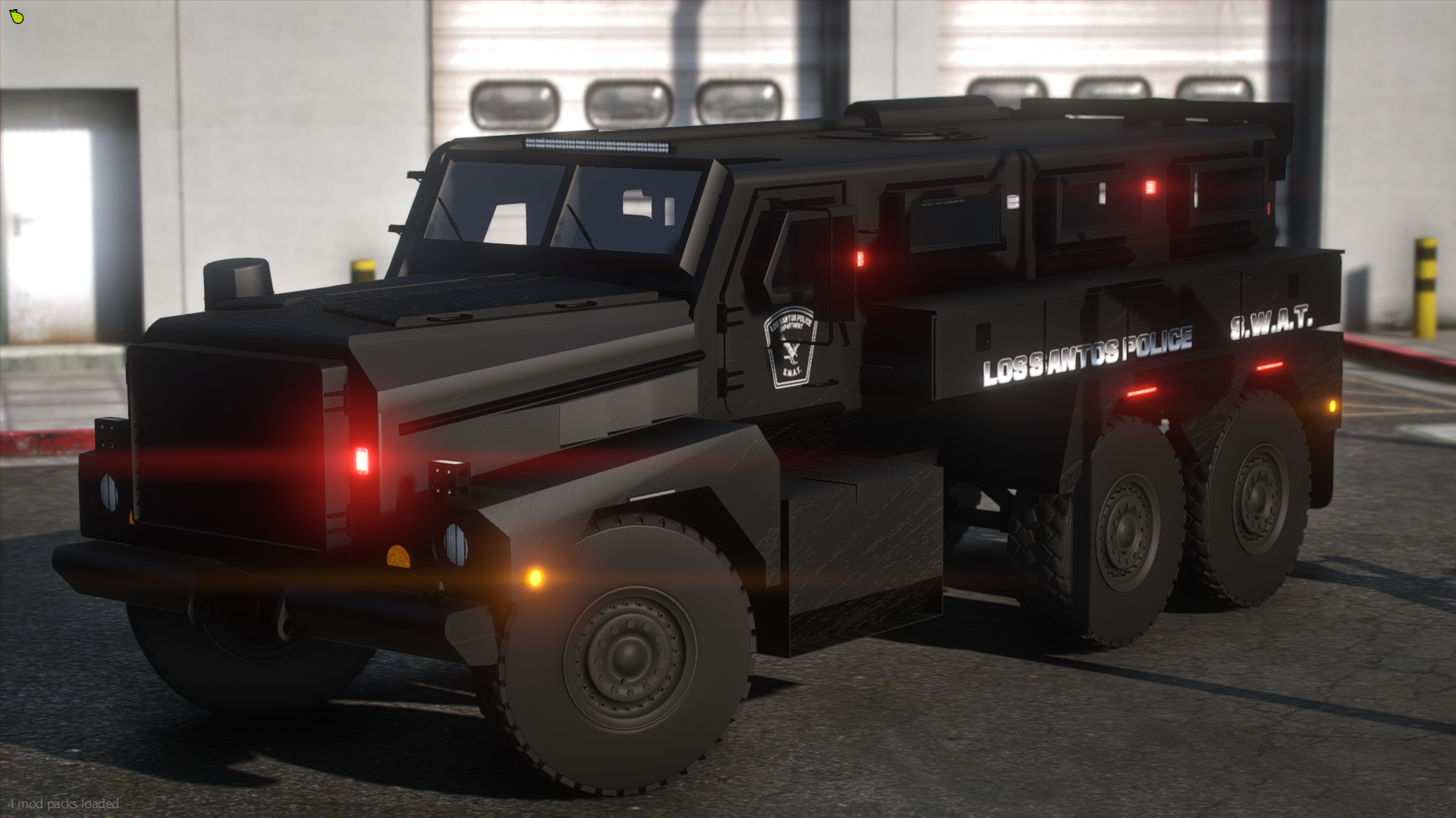 Police S.W.A.T 6x6 mrap