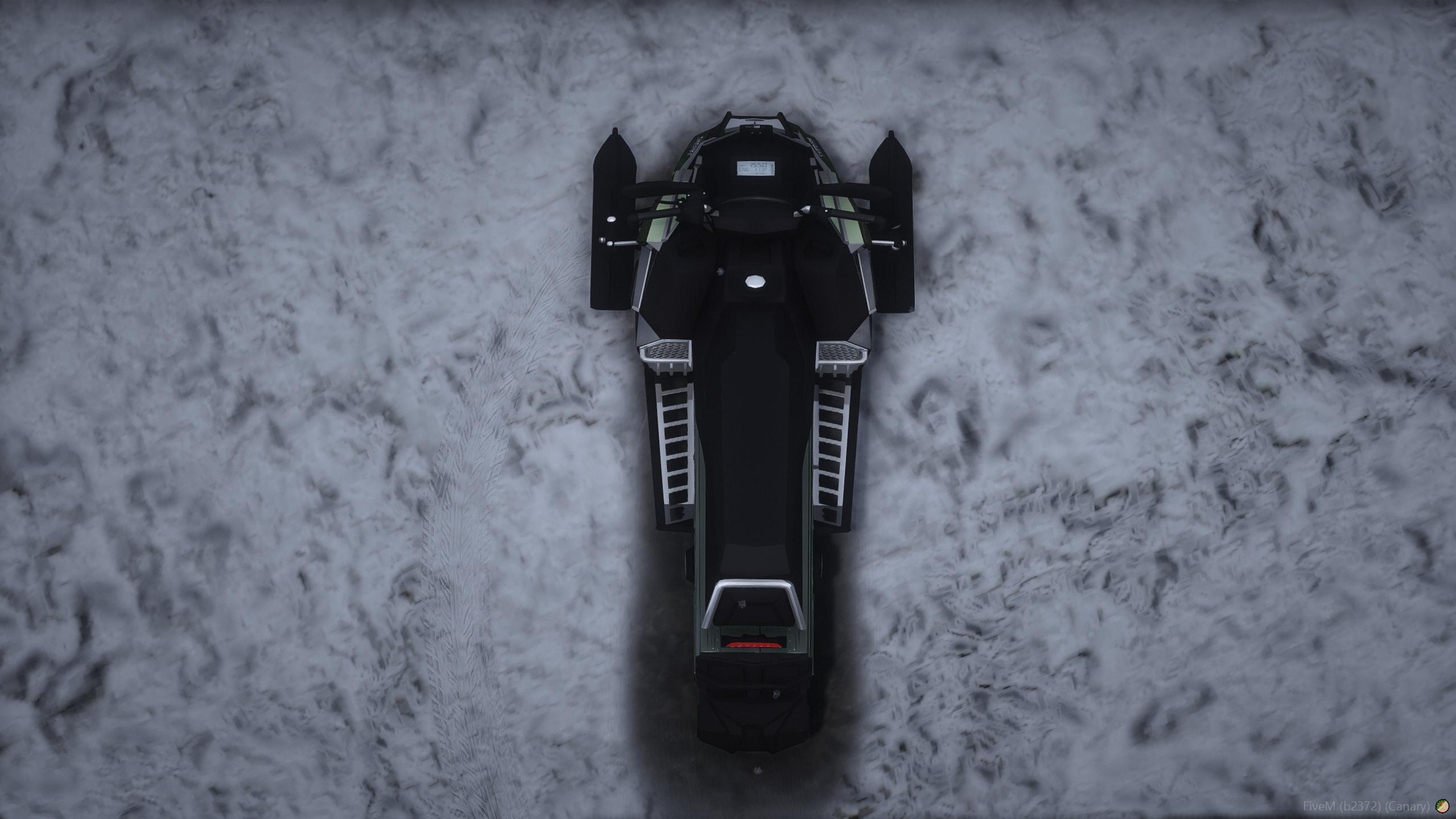 Police Snowmobile