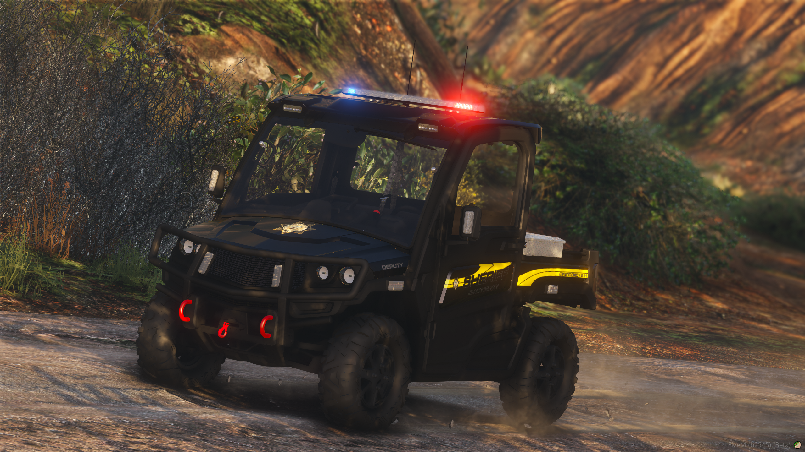 Generic Police UTV