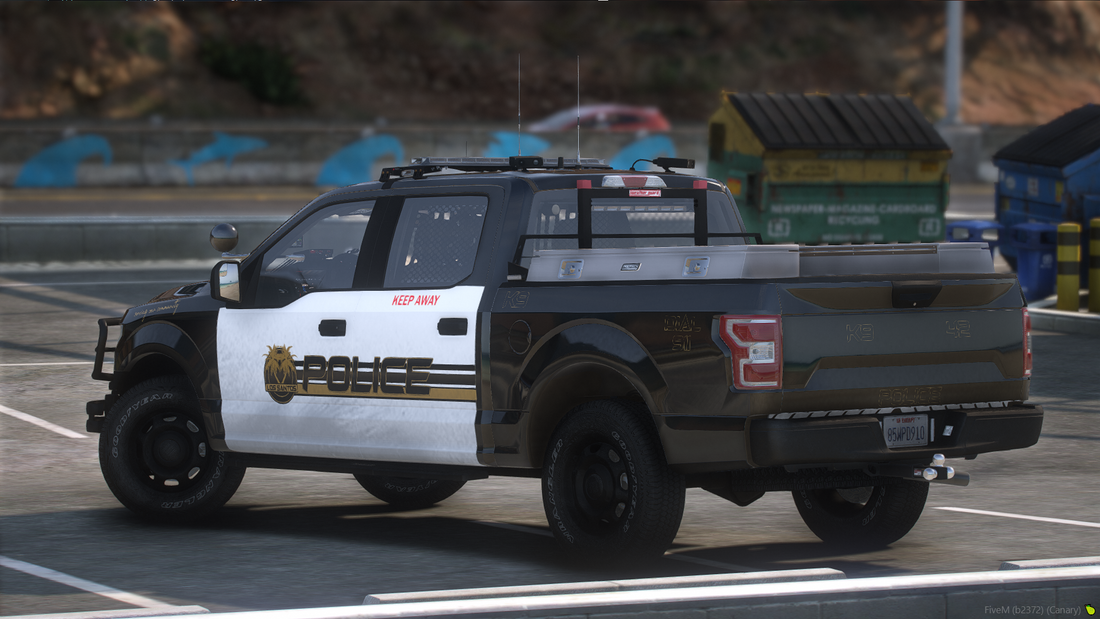 2018 Generic K-9 truck