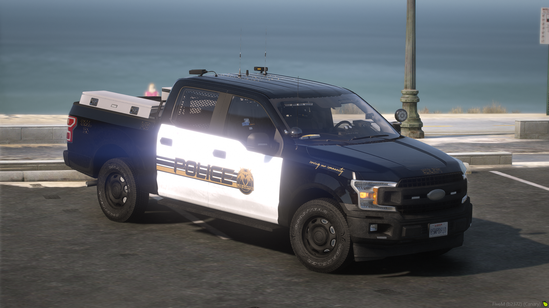 2018 Generic K-9 truck