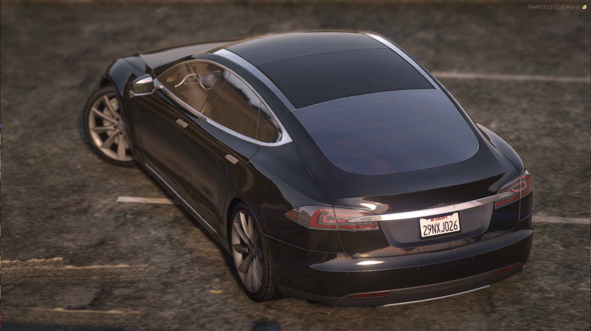 2016 Police Generic Electric Sports vehicle