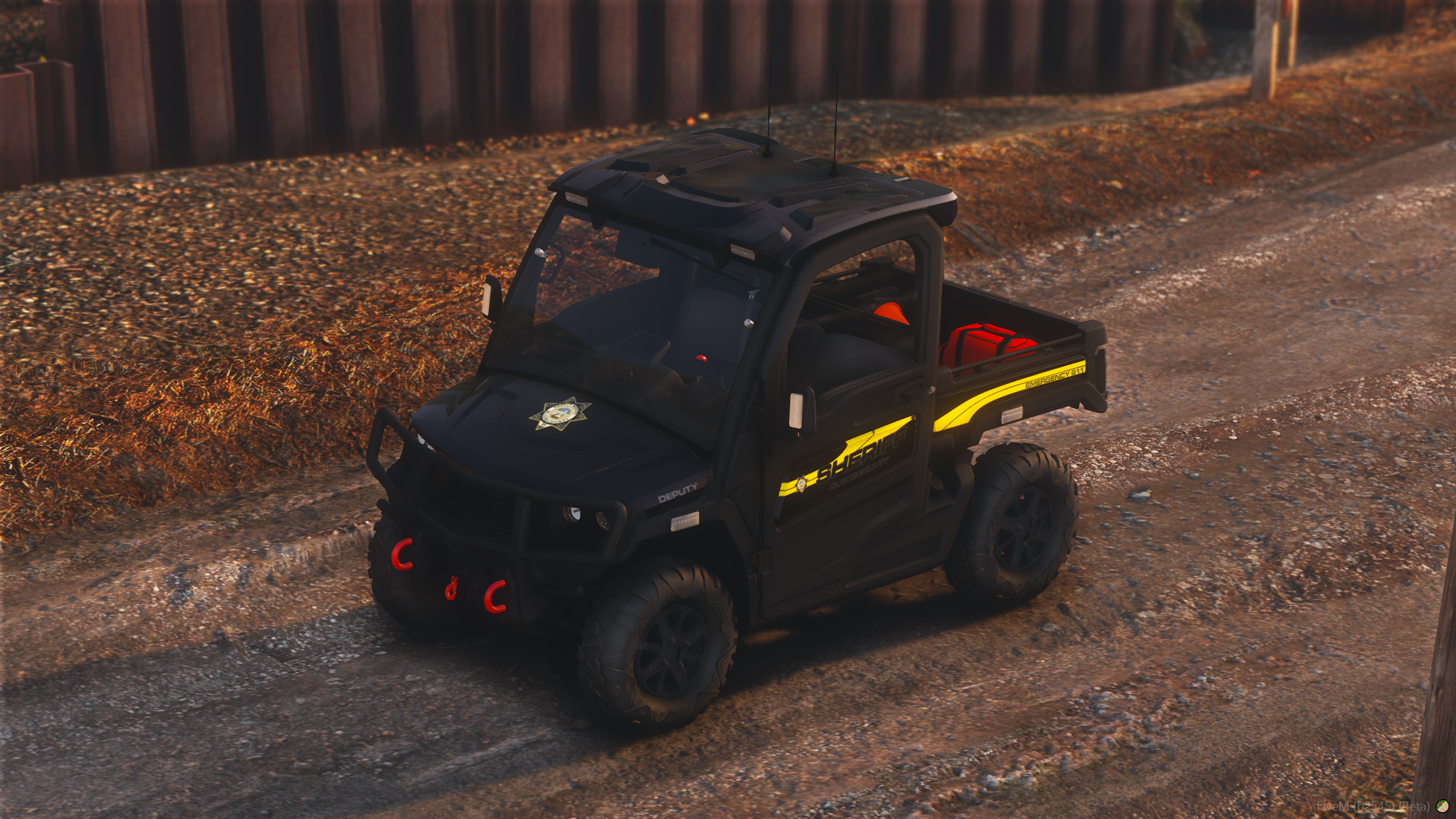 Generic Police UTV