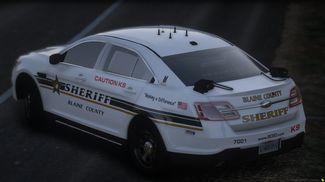 2018 Generic K-9 sedan