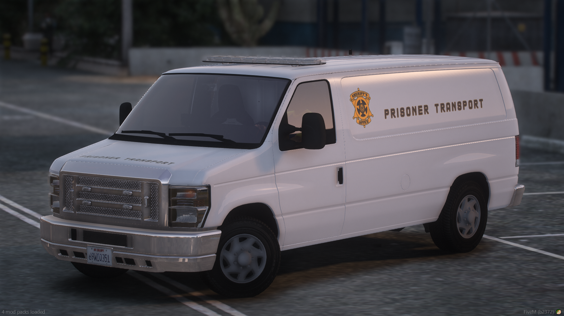 2022 Prison van pack