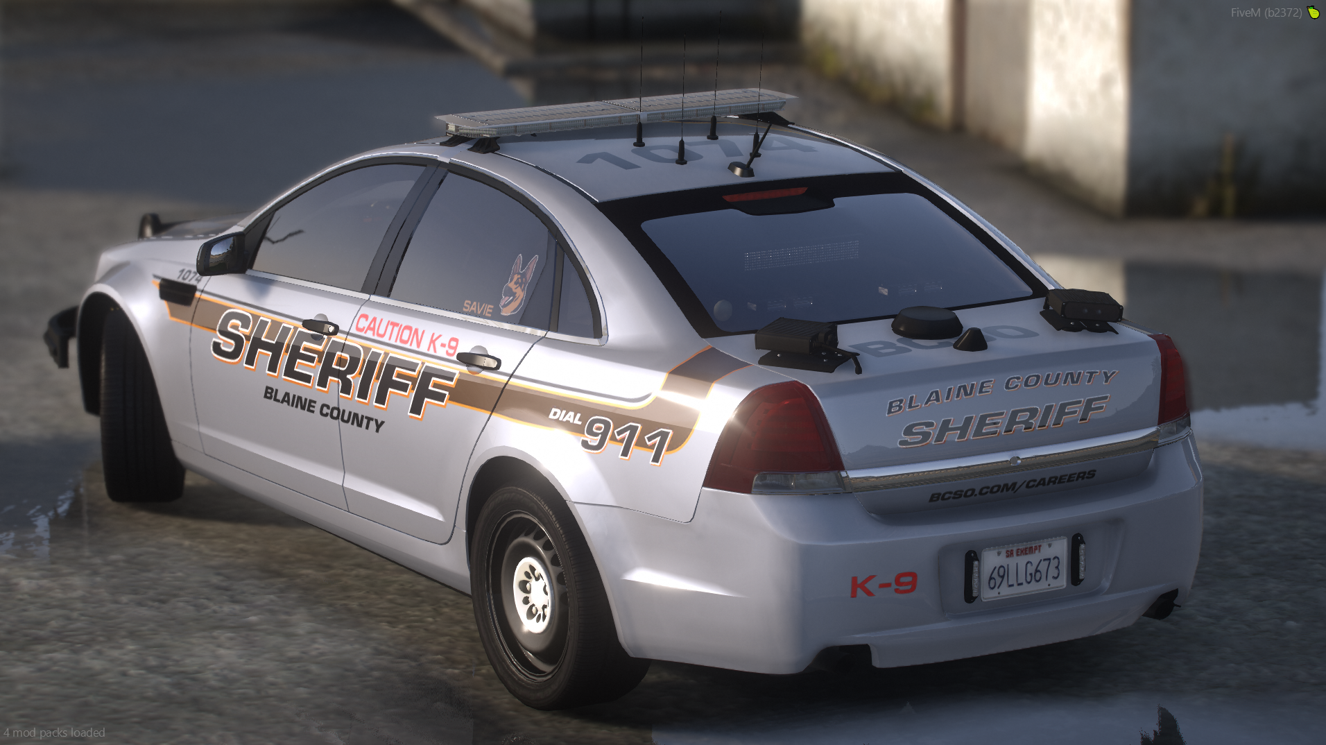2014 Generic K-9 Sedan