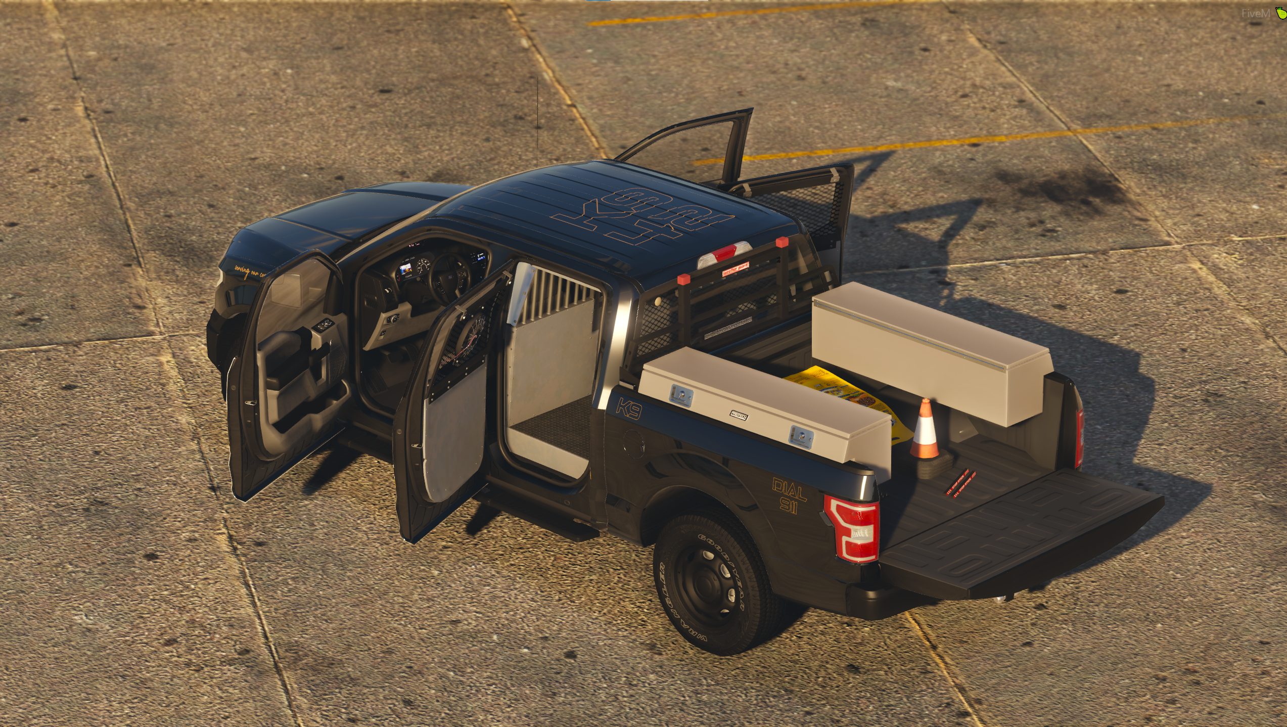 2018 Generic K-9 truck