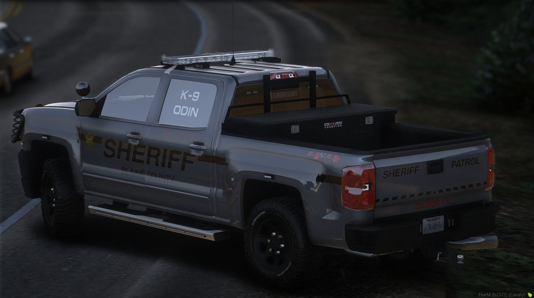 2017 Generic K-9 truck