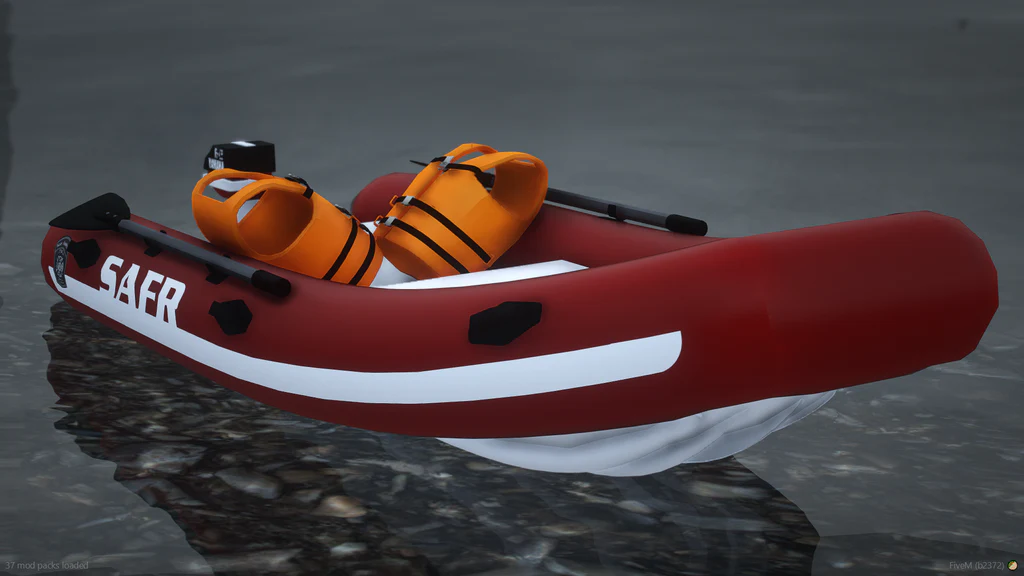 Small Water Rescue Boat