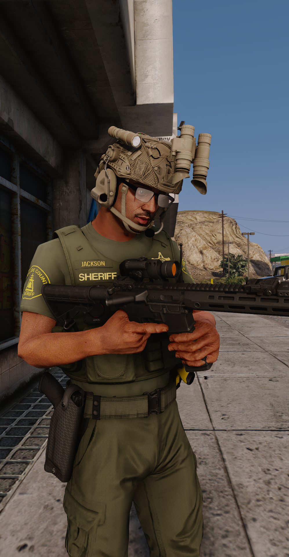 Tactical Helmet (Male &amp; Female)(FiveM &amp; SP)