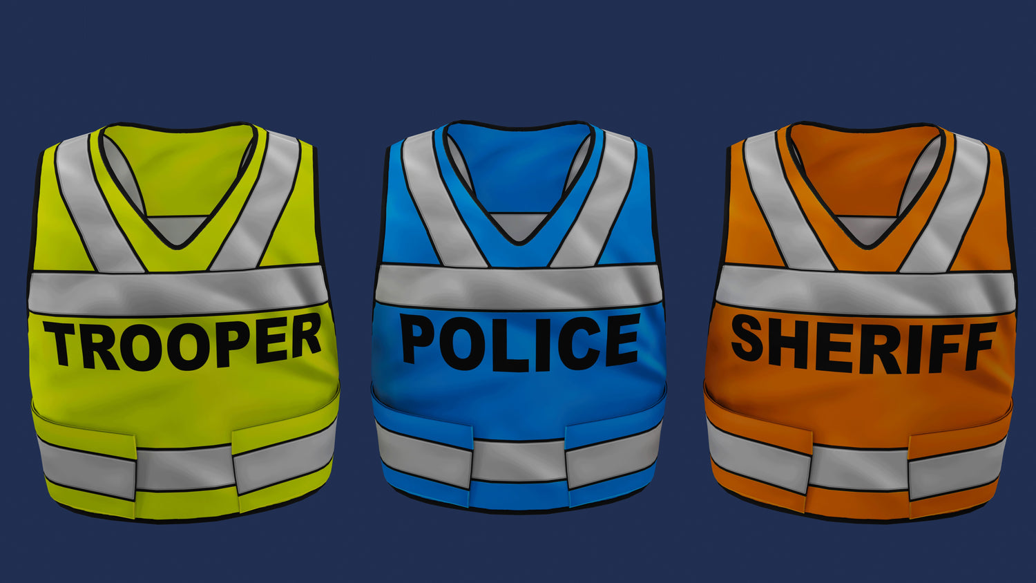 High Vis Vest (Male &amp; Female) (FiveM &amp; SP)