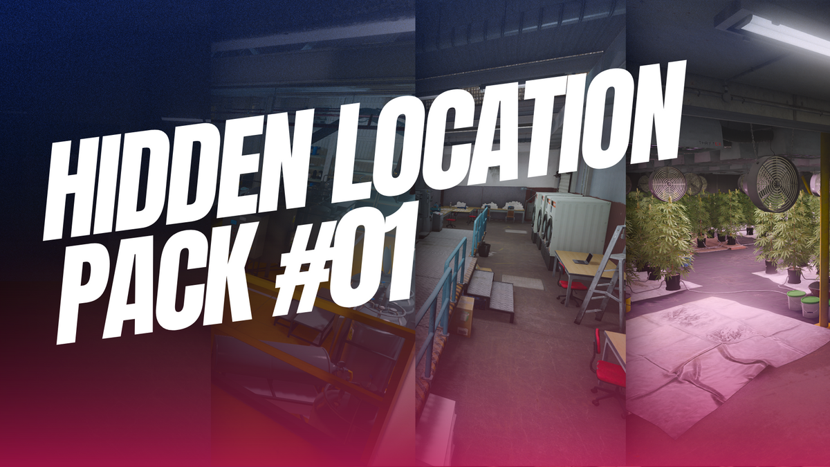 TrooperCorentin | Hidden Locations Pack #01 (Weed, Meth, Gun Crafting, Money Washing)