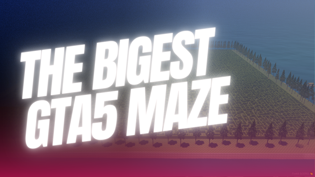 The bigest GTA5 MAZE - MLO/MAP